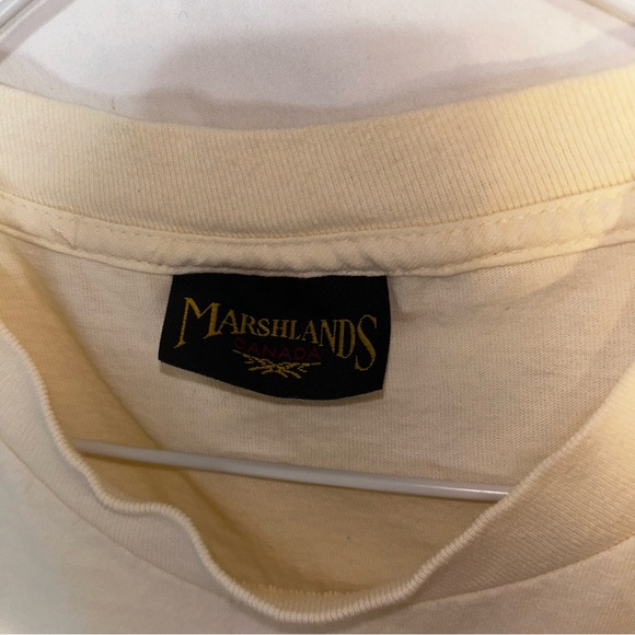 Vintage Marshlands Canada Cat T-Shirt - "I don't do mornings." - Picture 3 of 16